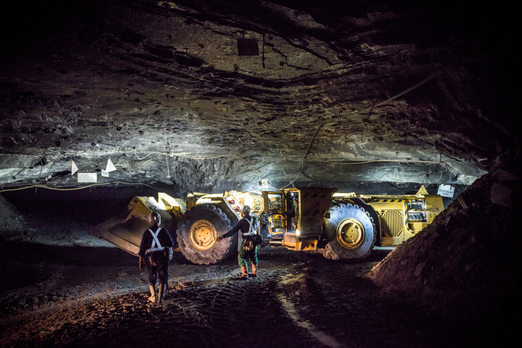 The Lubin Underground Copper and Silver Mine is the oldest mine in the Polish Copper Belt, located in western Poland.